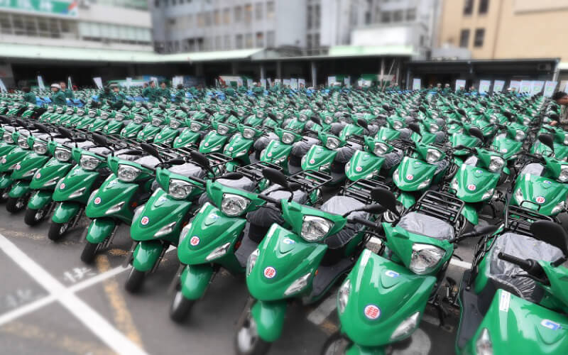 Greentrans's electric scooters