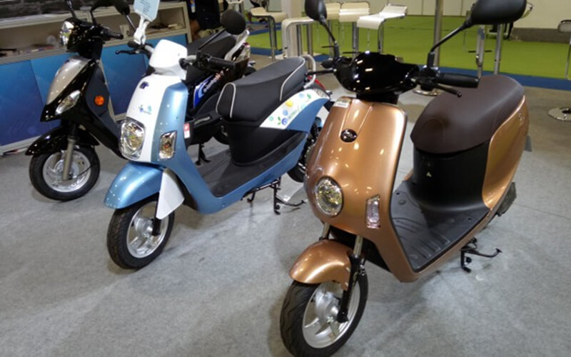 GreenTrans's e-scooter onTAITRA